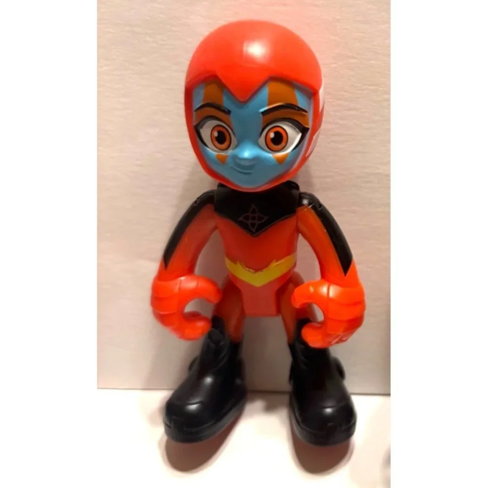 Lot of 4 PJ Masks Mini Action Figures (1) Blue Catboy & (3)‎ Red Owlettes
